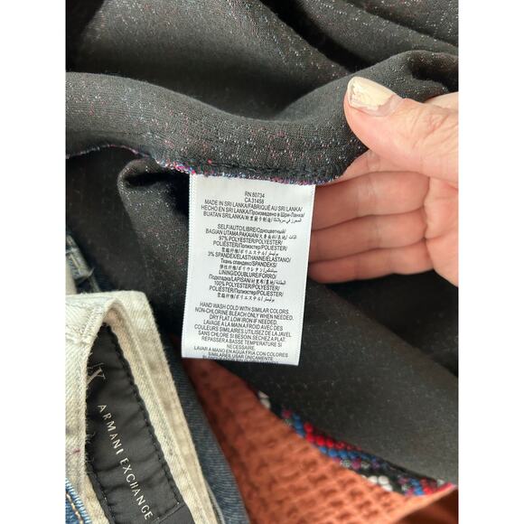 BCBG | BCBGeneration | Red Multicolor Fit and Flare Dress | Size 0 - Picture 7 of 7